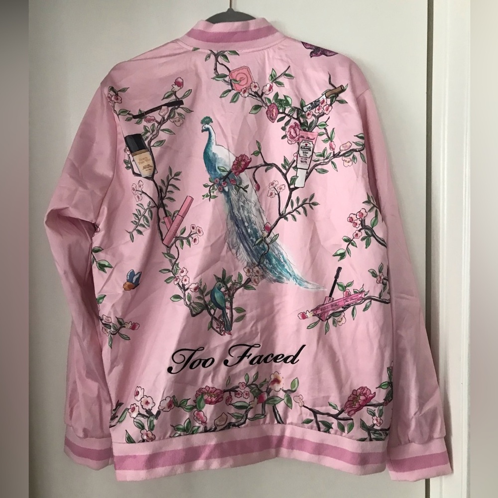 NWT TOO FACED BOMBER JACKET SZ 2XL - Picture 2 of 8
